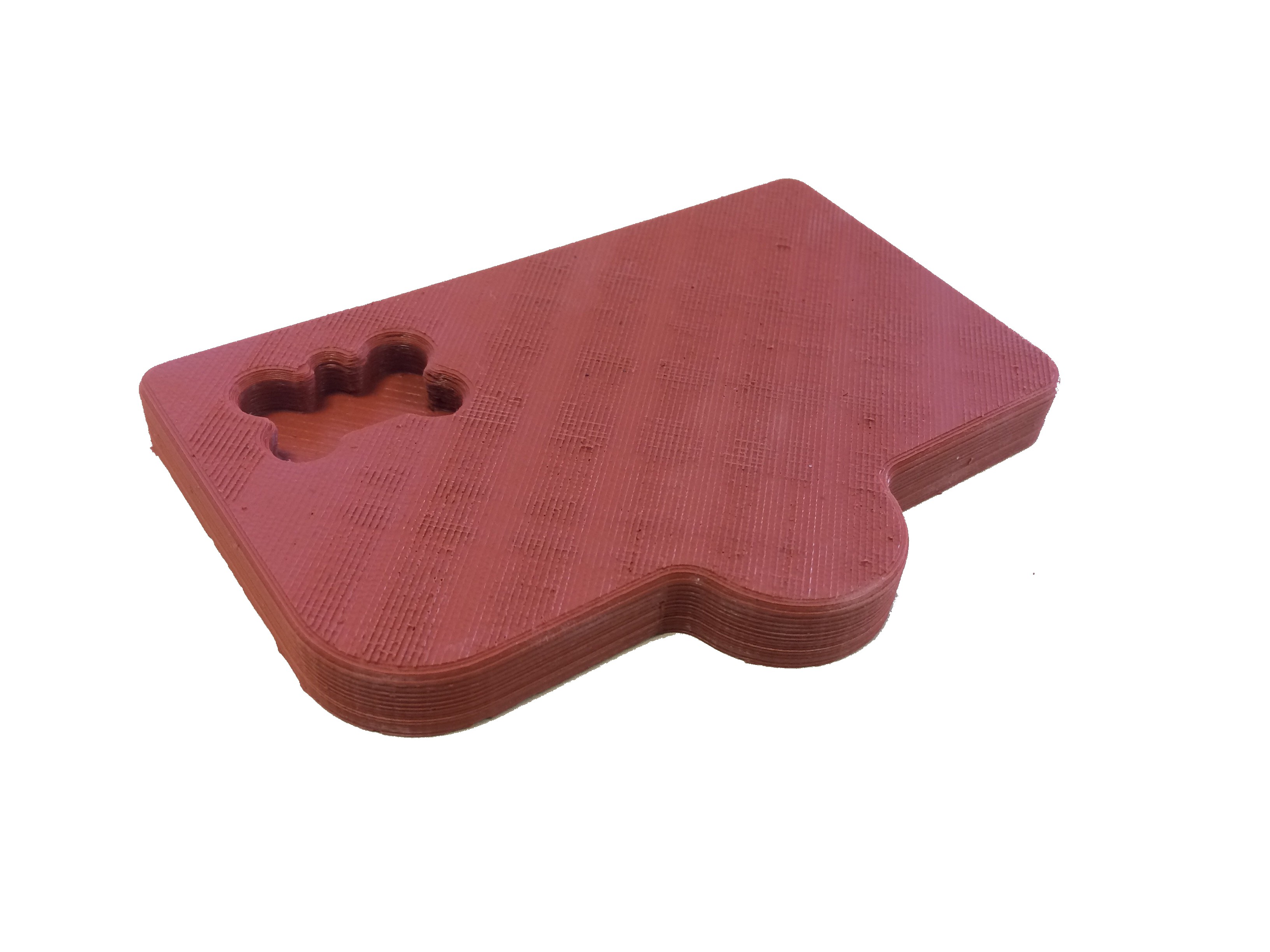 BERÇO PET PRINT LITE - OSSO PEQUENO- EM SILICONE 9MM - PLACAS LISAS/TEXTURA