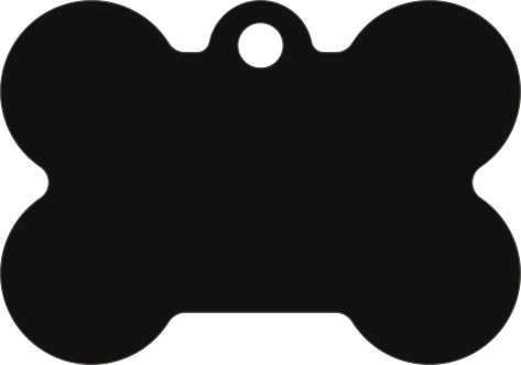 PACOTE DE PLACAS OSSO-(QTD: 5)-PRETA-JATEADA