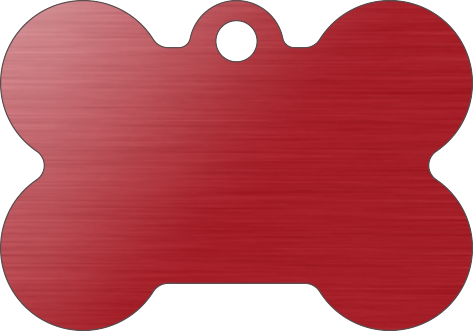 PACOTE DE PLACAS OSSO-(QTD: 5)-VERMELHA-ESCOVADA
