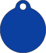 PACOTE DE PLACAS MEDALHA PEQUENA-(QTD: 5)-AZUL-JATEADA
