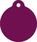 PACOTE DE PLACAS MEDALHA GRANDE-(QTD: 5)-LILÁS-JATEADA
