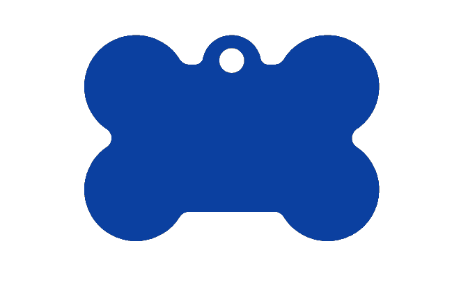 PACOTE DE PLACAS OSSO PEQUENO-(QTD: 5)-AZUL-JATEADA