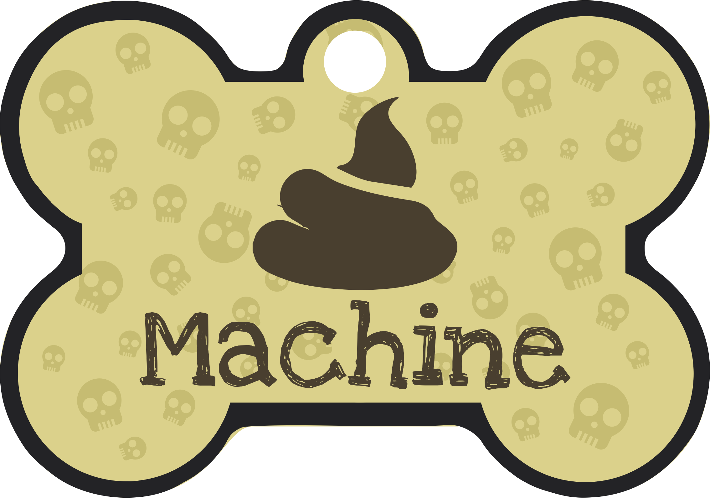 PACOTE DE PLACAS OSSO-(QTD: 5)-POOP MACHINE