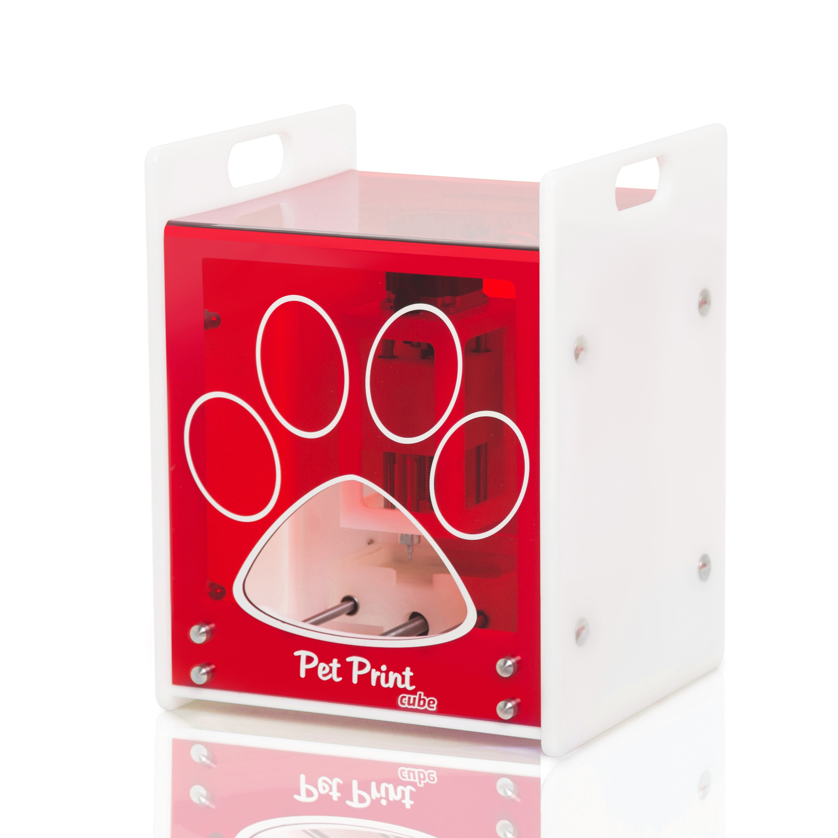 MÁQUINA PET PRINT CUBE - VERMELHA