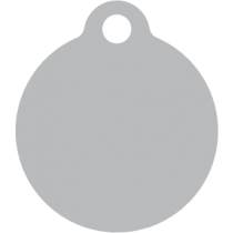 PACOTE DE PLACAS MEDALHA PEQUENA-(QTD: 5)-PRATA-JATEADA
