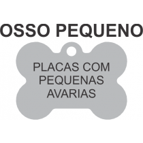 PACOTE DE PLACAS OSSO PEQUENO VARIADO COM AVARIA - (QTD: 100)