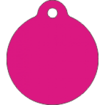 PACOTE DE PLACAS MEDALHA GRANDE-(QTD: 5)-ROSA-JATEADA