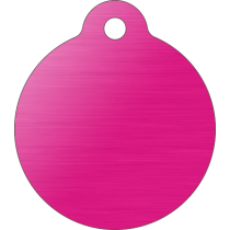 PACOTE DE PLACAS MEDALHA GRANDE-(QTD: 5)-ROSA-ESCOVADA