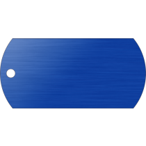 PACOTE DE PLACAS MILITAR-(QTD: 5)-AZUL-ESCOVADA