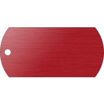 PACOTE DE PLACAS MILITAR-(QTD: 5)-VERMELHA-ESCOVADA