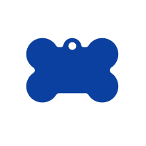 PACOTE DE PLACAS OSSO PEQUENO-(QTD: 5)-AZUL-JATEADA