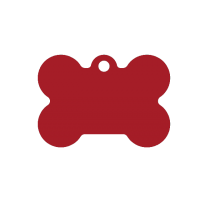PACOTE DE PLACAS OSSO PEQUENO-(QTD: 5)-VERMELHA-JATEADA