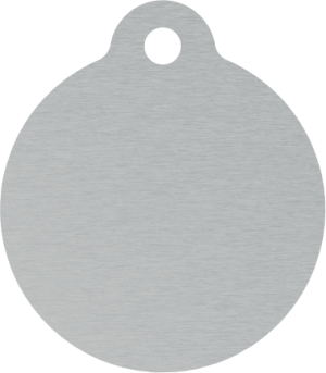 PACOTE DE PLACAS MEDALHA GRANDE-(QTD: 5)-PRATA-ESCOVADA