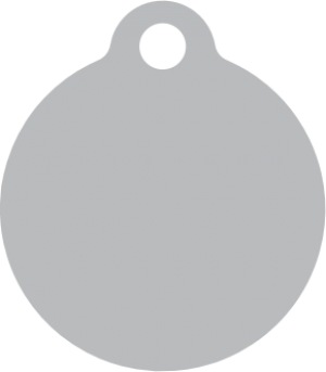 PACOTE DE PLACAS MEDALHA PEQUENA-(QTD: 5)-PRATA-JATEADA