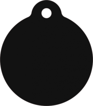PACOTE DE PLACAS MEDALHA GRANDE-(QTD: 5)-PRETA-JATEADA