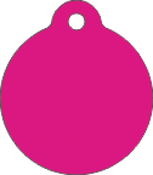 PACOTE DE PLACAS MEDALHA GRANDE-(QTD: 5)-ROSA-JATEADA