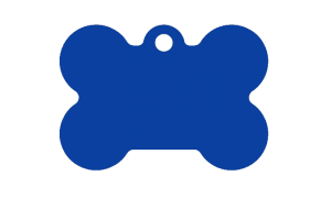 PACOTE DE PLACAS OSSO PEQUENO-(QTD: 5)-AZUL-JATEADA