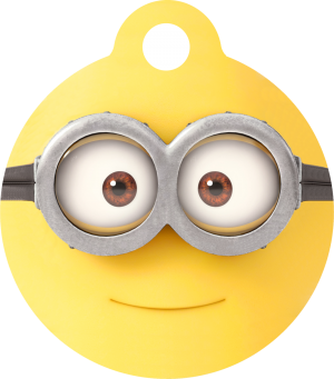 PACOTE DE PLACAS MEDALHA PEQUENA-(QTD: 5)-BANANAS