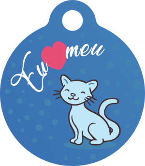 PACOTE DE PLACAS MEDALHA PEQUENA-(QTD: 5)-BICHANO
